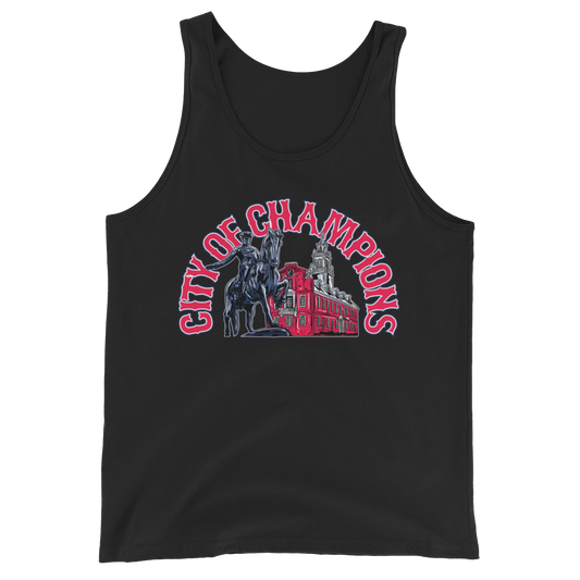 Boston "City of Champs" Men’s Staple Tank Top | Bella + Canvas 3480