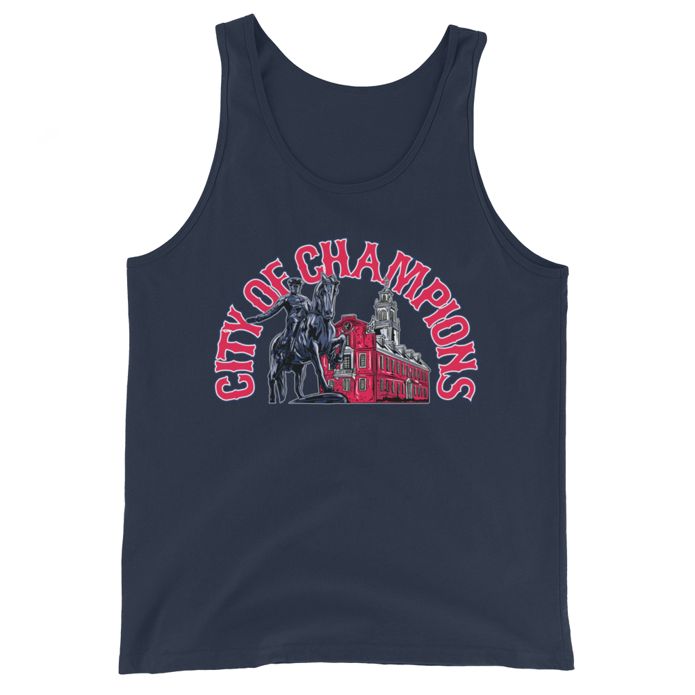 Boston "City of Champs" Men’s Staple Tank Top | Bella + Canvas 3480