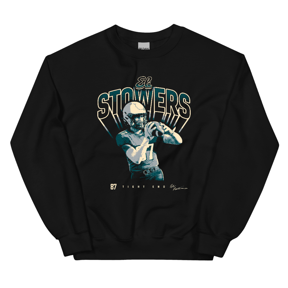 Eli Stowers Vintage Vintage Sweatshirt Black