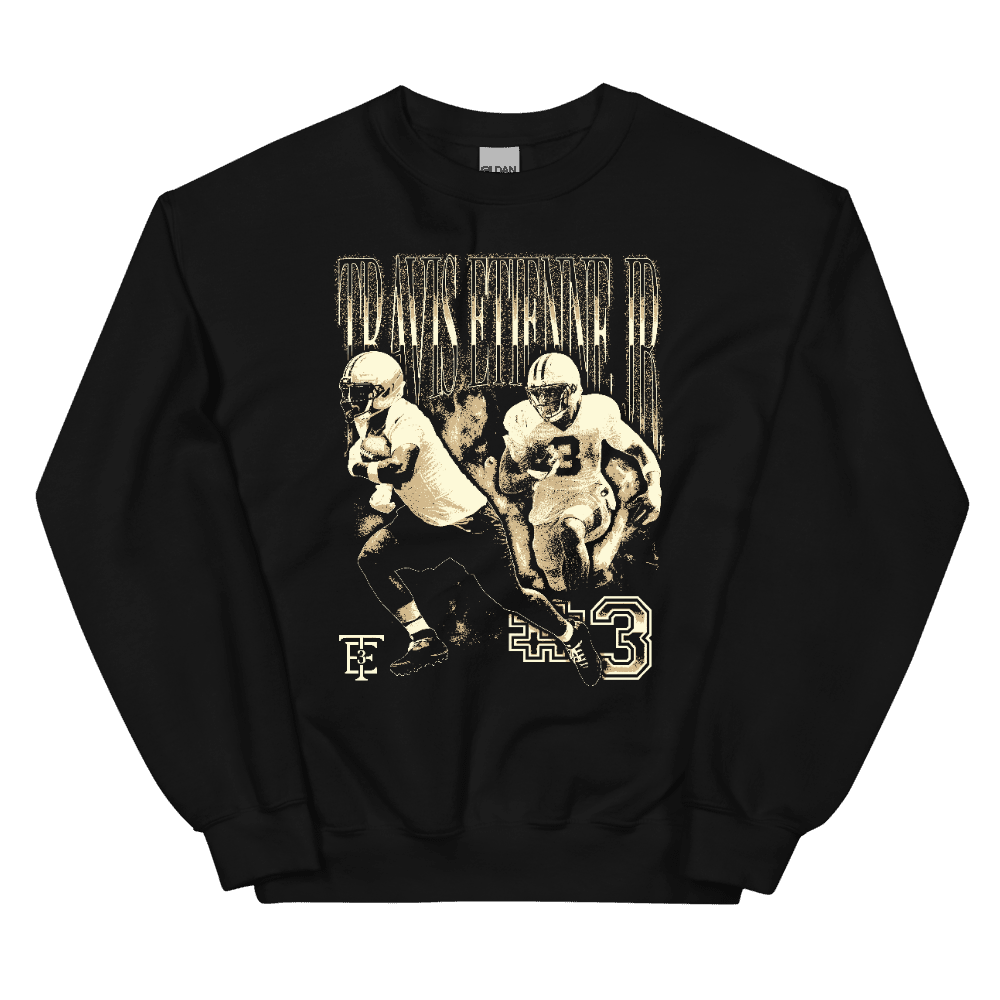 Travis Etienne Jr Vintage Vintage Sweatshirt Black