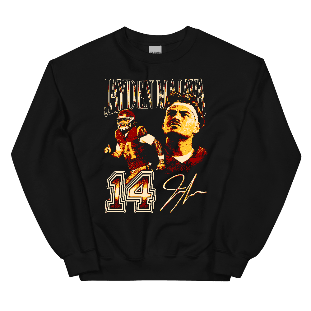 Jayden Maiava Vintage Vintage Sweatshirt Black