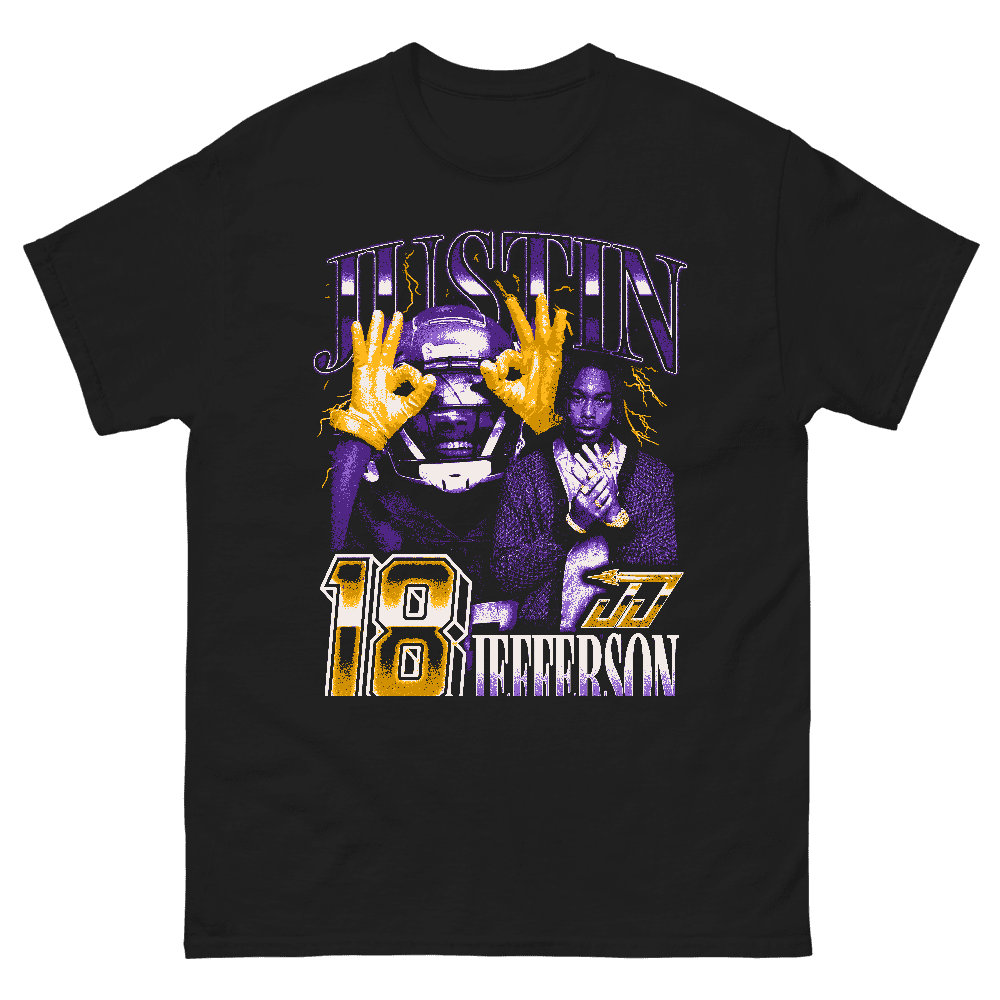 Justin Jefferson Vintage T-shirt