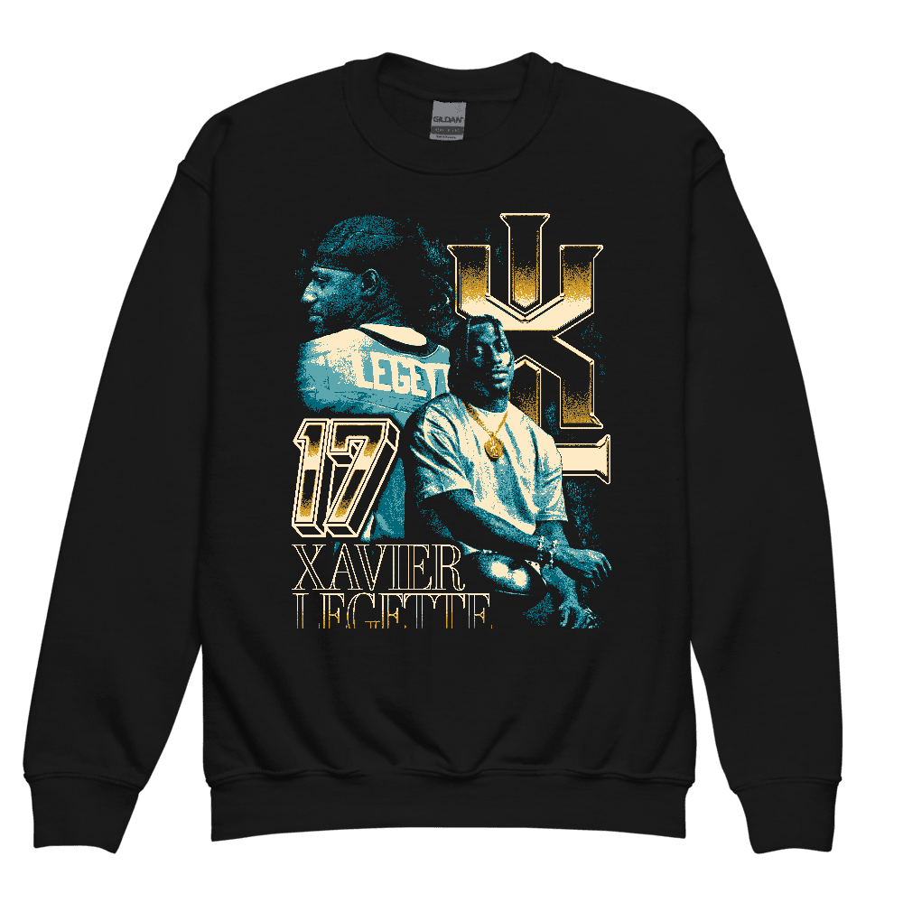 Xavier Legette Vintage Youth Sweatshirt
