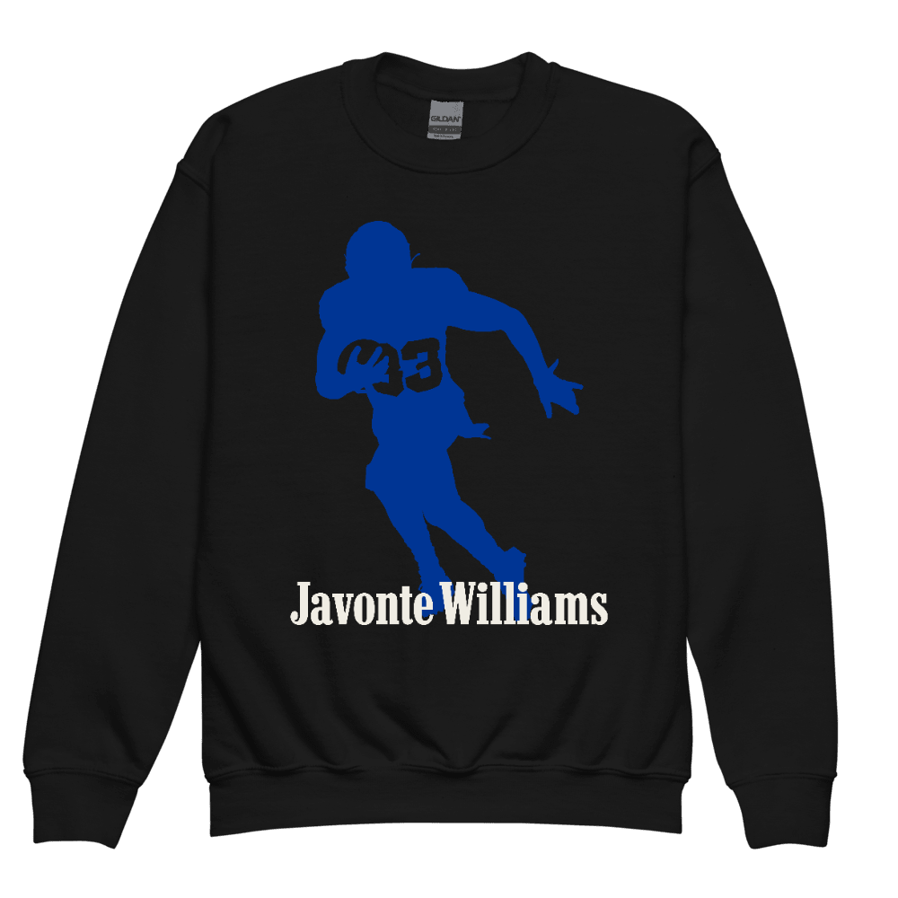 Javonte Williams Vintage Youth Sweatshirt