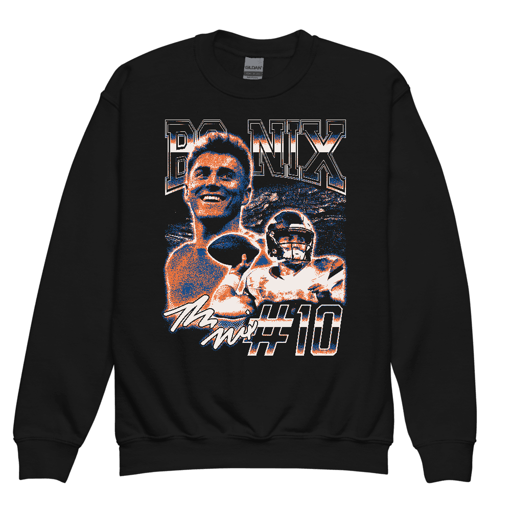 Bo Nix Vintage Youth Sweatshirt