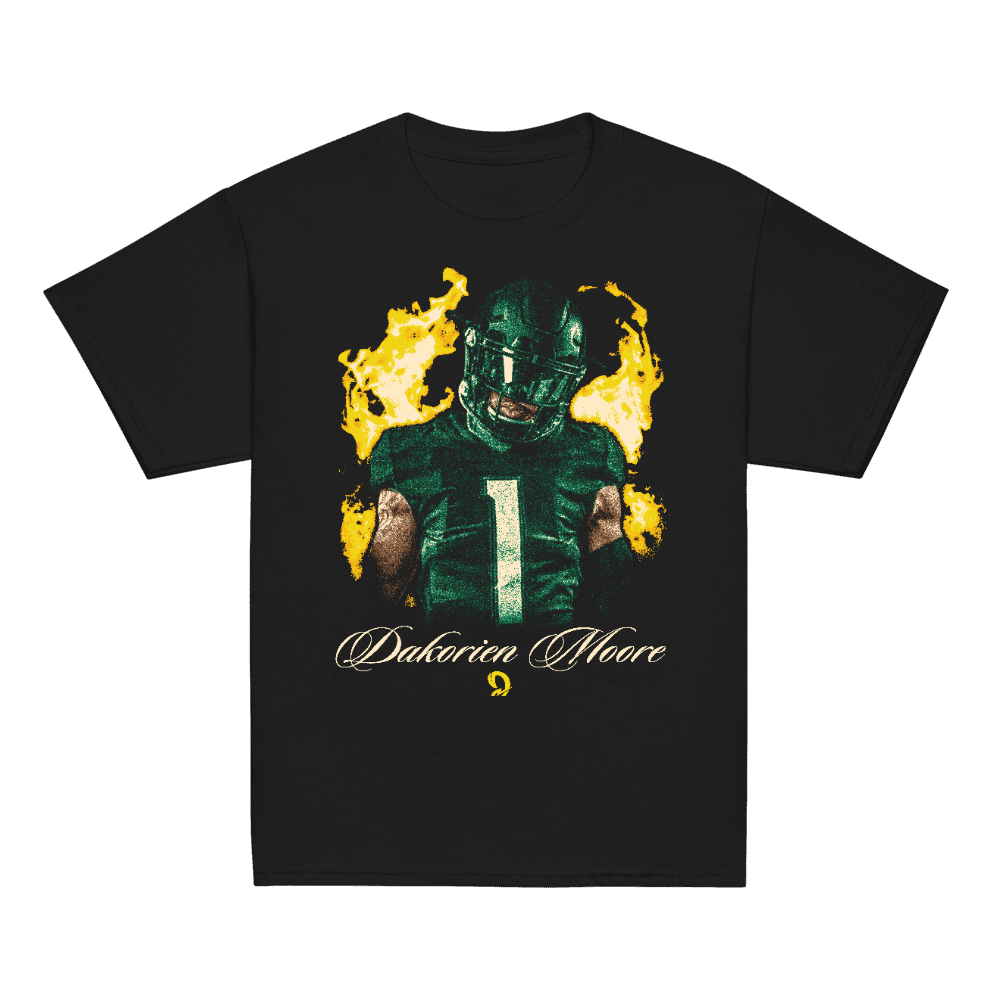 Dakorien Moore Vintage Vintage Youth T-shirt Black