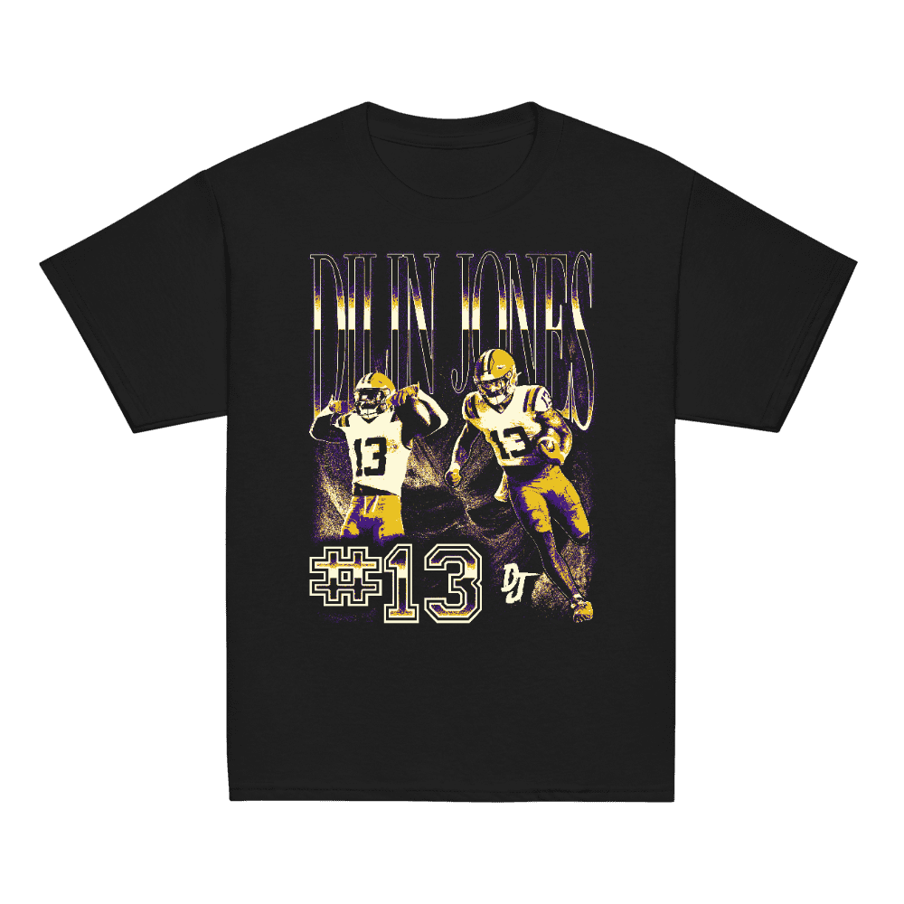 Dilin Jones Vintage Vintage Youth T-shirt Black
