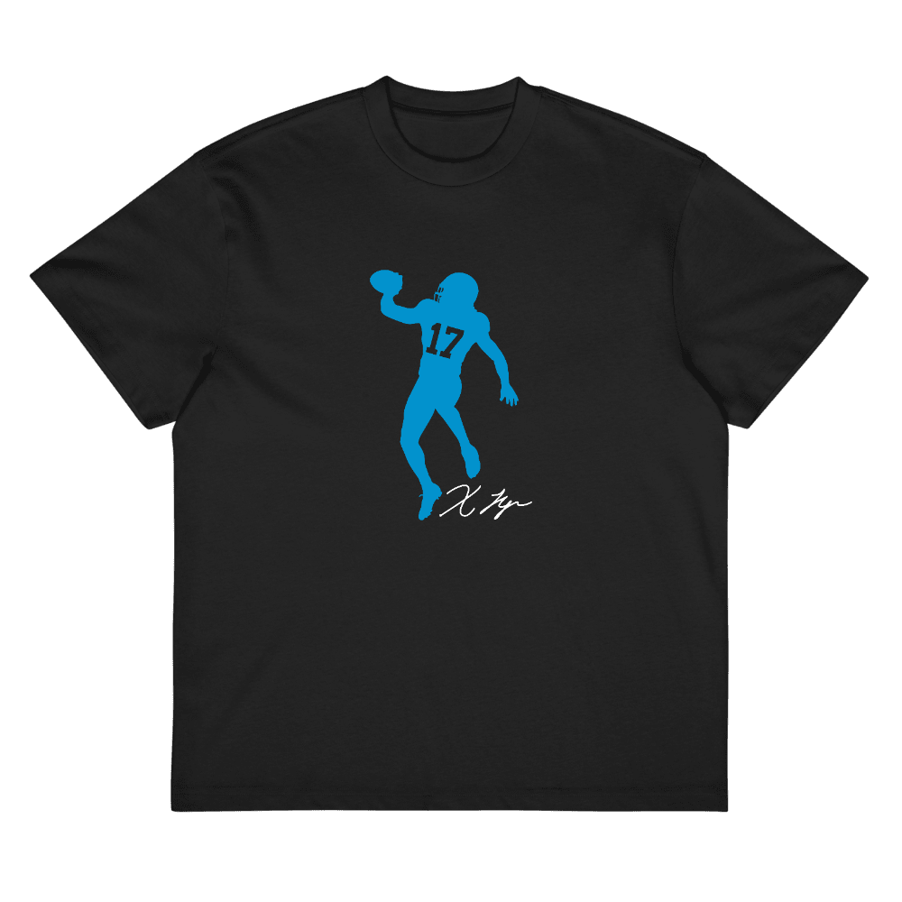 Xavier Legette Silhouette Boxy T-shirt Black