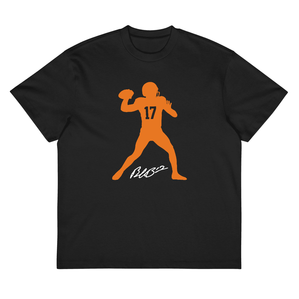 Byrum Brown Silhouette Boxy T-shirt Black