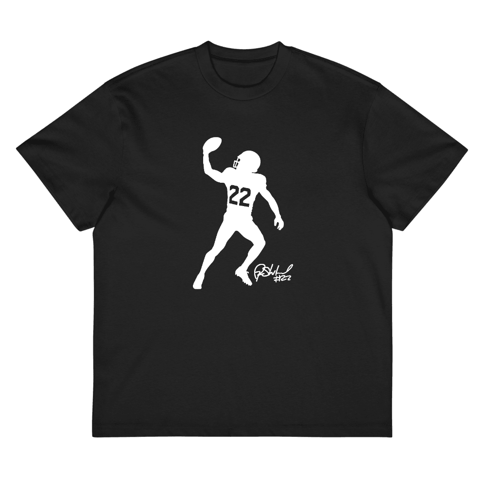 Rashid Shaheed Silhouette Boxy T-shirt Black