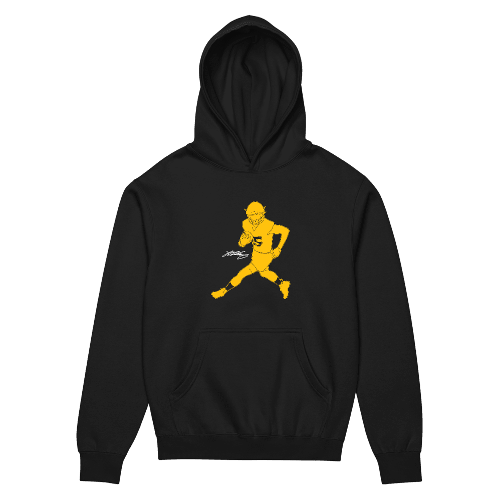 Ladd McConkey Silhouette Boxy Hoodie Black