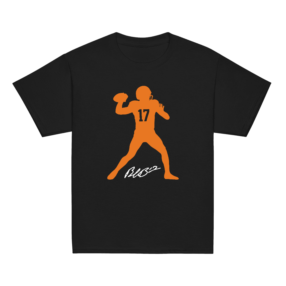 Byrum Brown Silhouette Silhouette Youth T-shirt Black