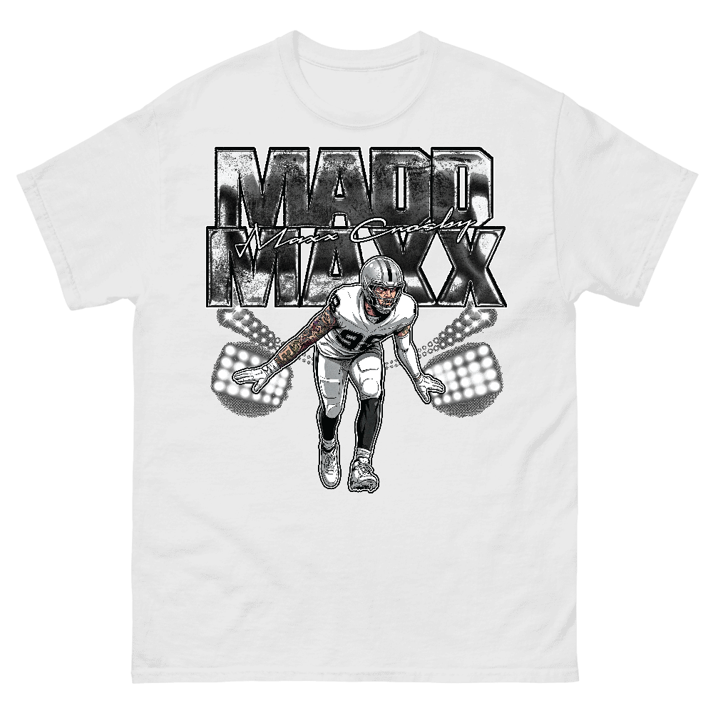 Maxx Crosby Illustration T-shirt White