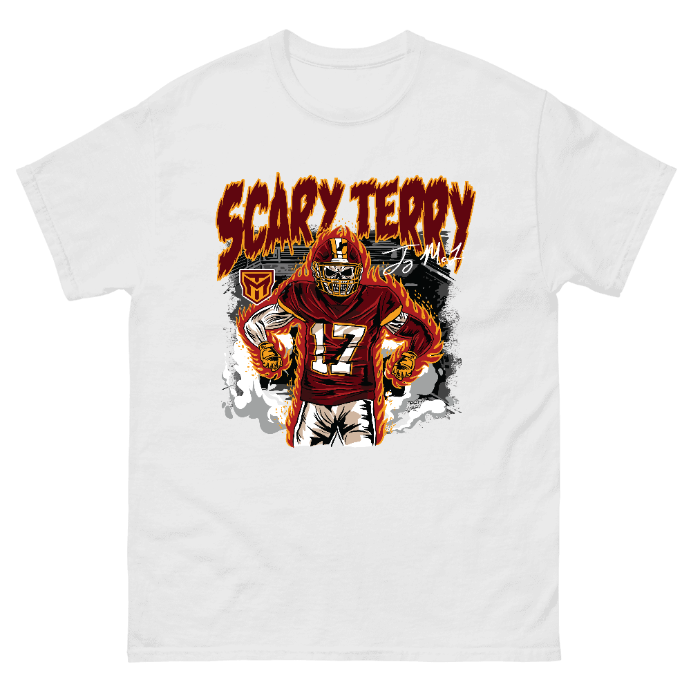 Terry McLaurin Illustration T-shirt White