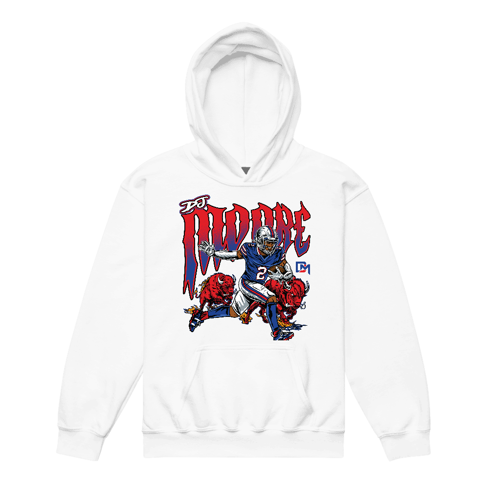DJ Moore Illustration Youth Hoodie
