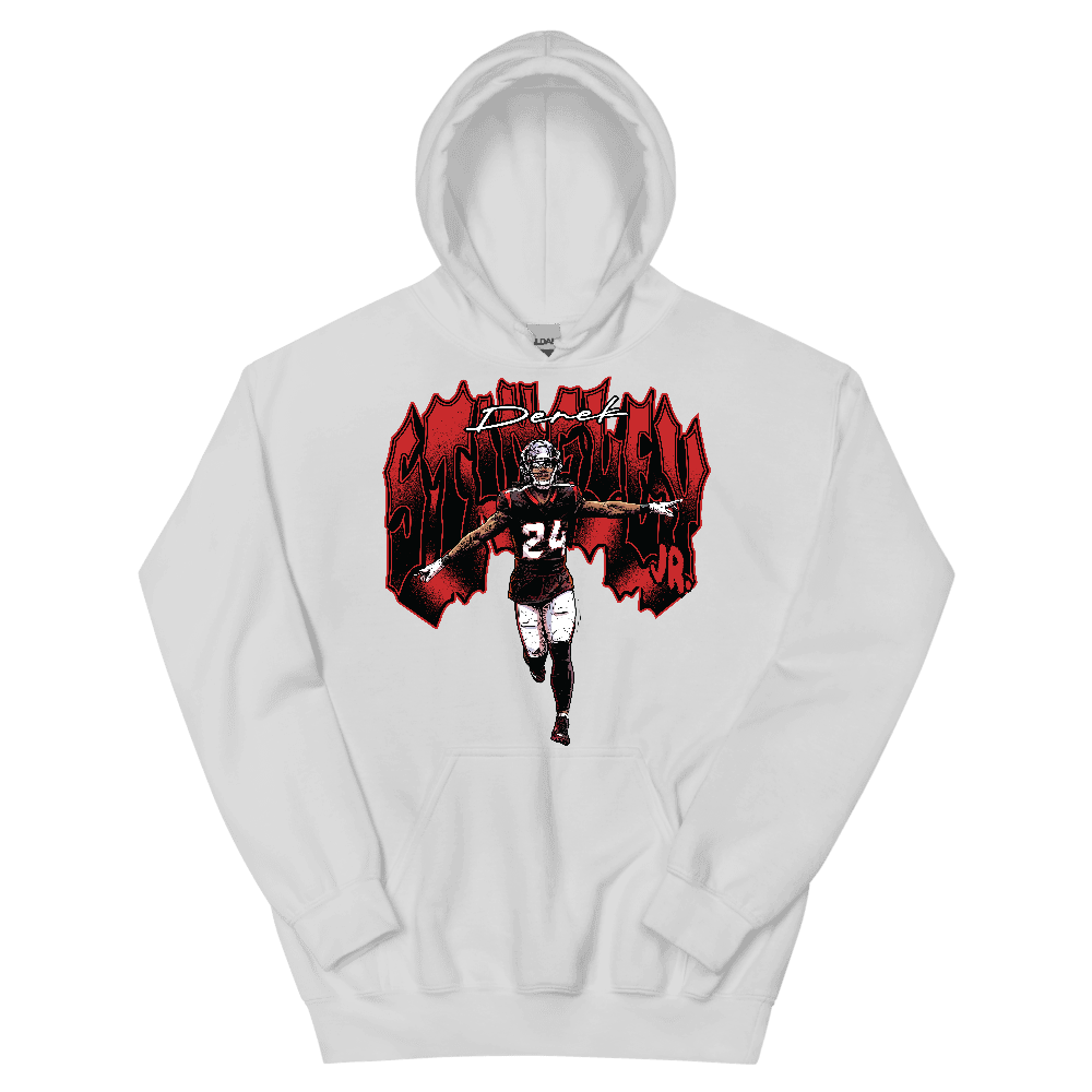 Derek Stingley Jr. Illustration Hoodie White