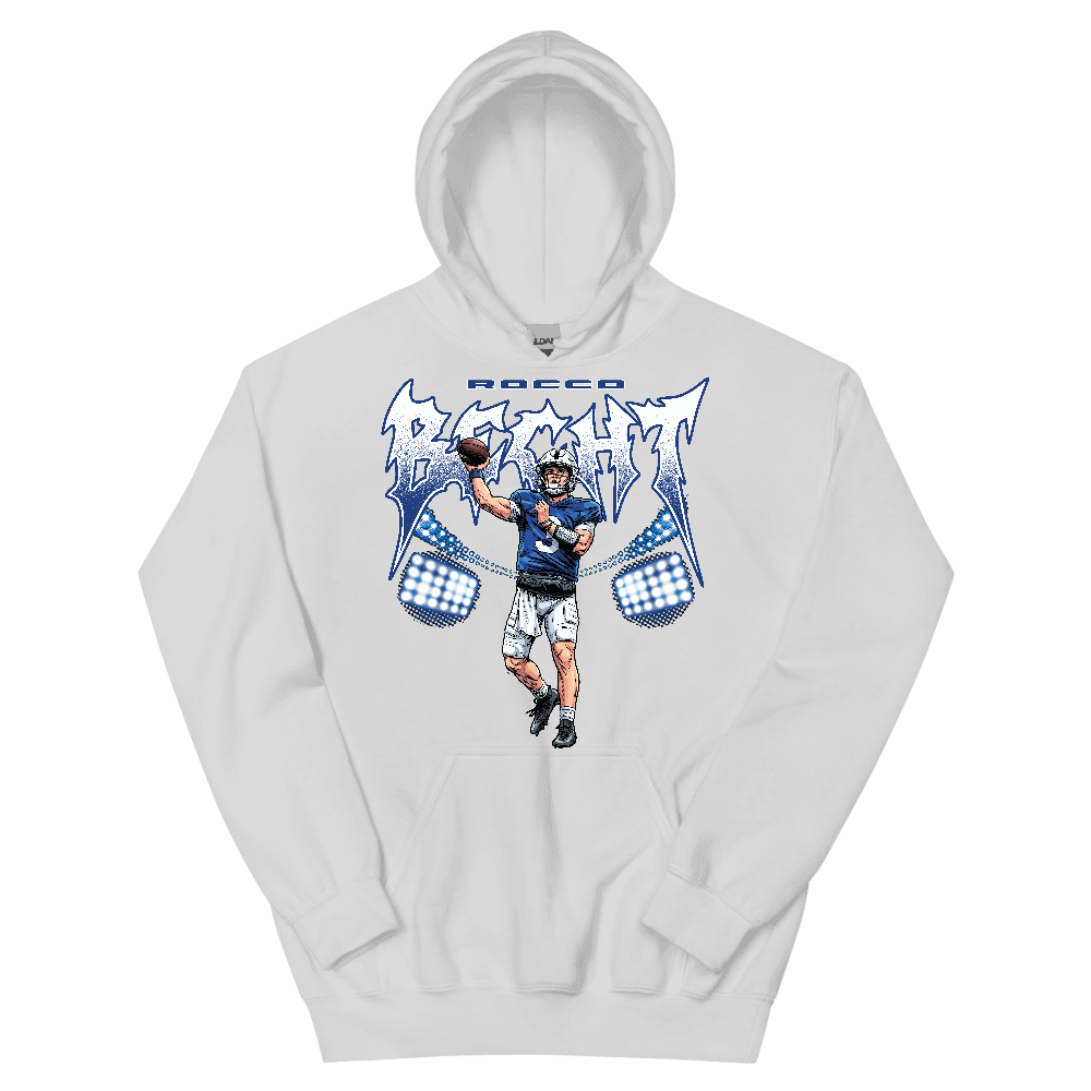 Rocco Becht Illustration Hoodie White