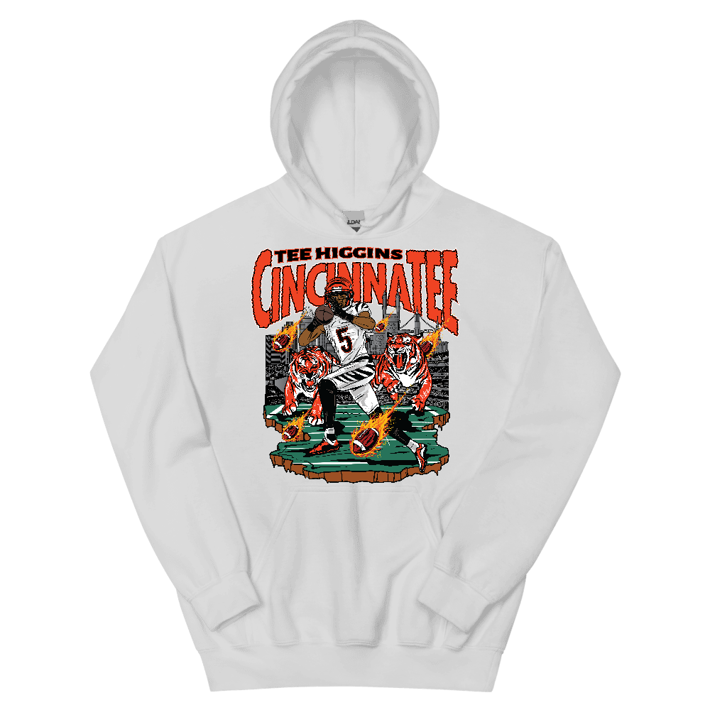 Tee Higgins Illustration Hoodie White