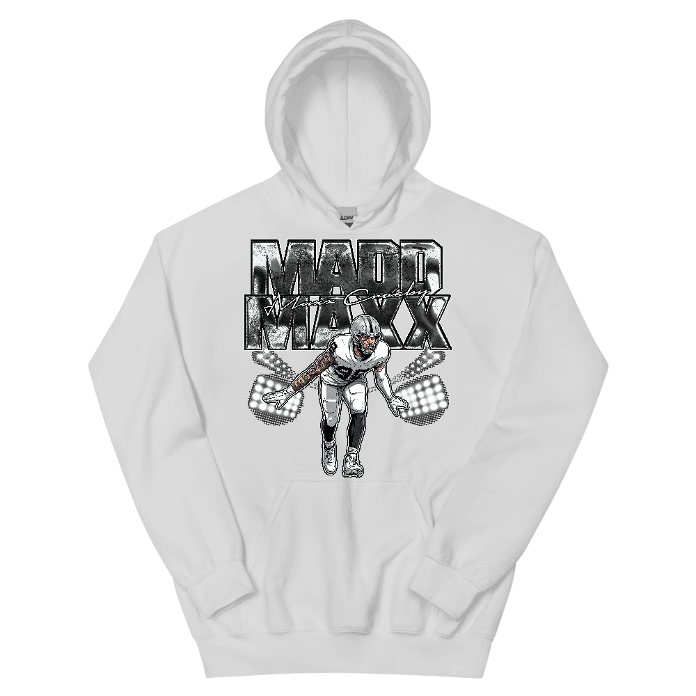 Maxx Crosby Illustration Hoodie White