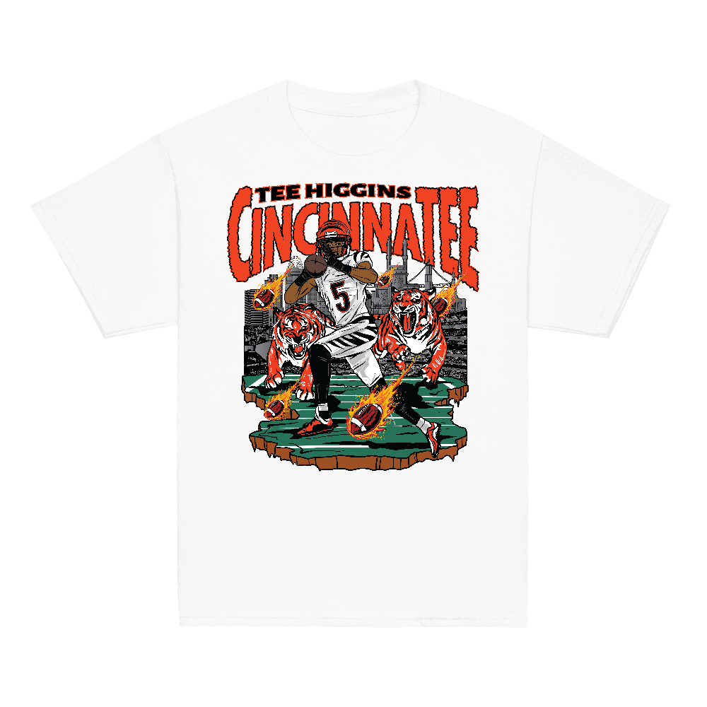 Tee Higgins Illustration Youth T-shirt White