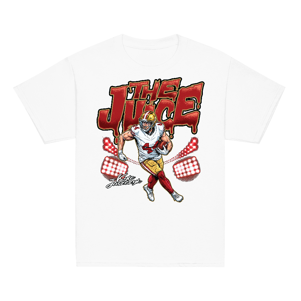 Kyle Juszczyk Illustration Youth T-shirt White
