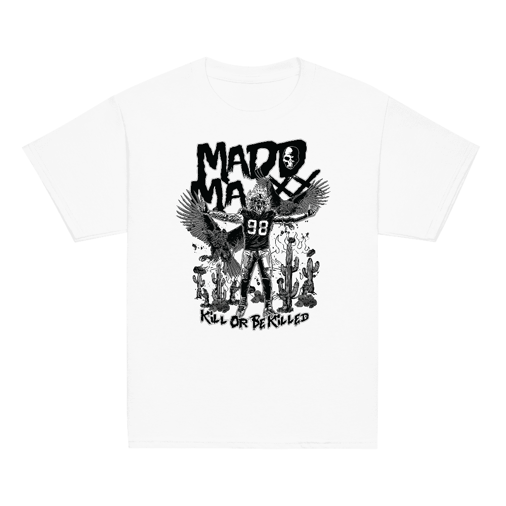 Maxx Crosby Madd Maxx Youth T-shirt White