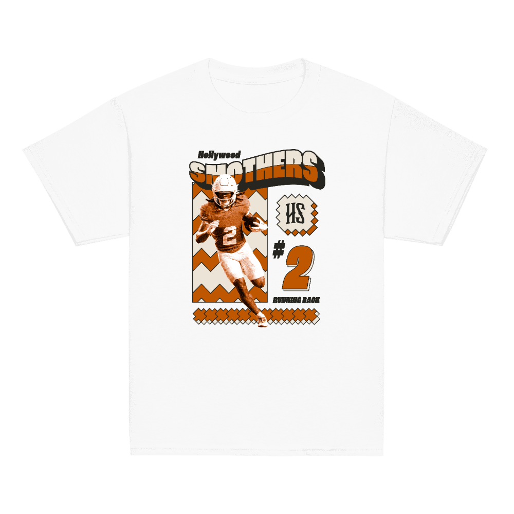 Hollywood Smothers Illustration Youth T-shirt White