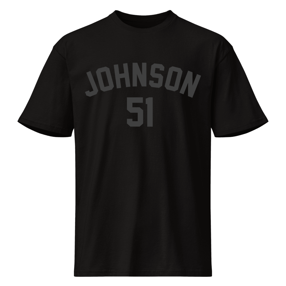 Bo Nix Johnson 51 T-shirt Black