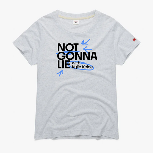 Not Gonna Lie "Logo" HOMAGE Women's T-shirt White