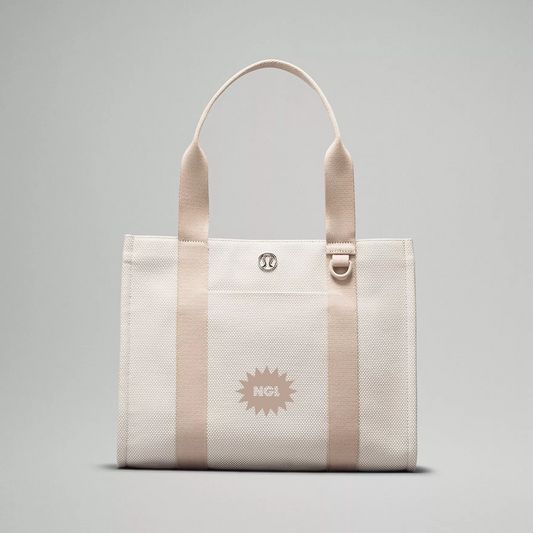 Not Gonna Lie "Logo" lululemon Canvas Tote Bag 10L