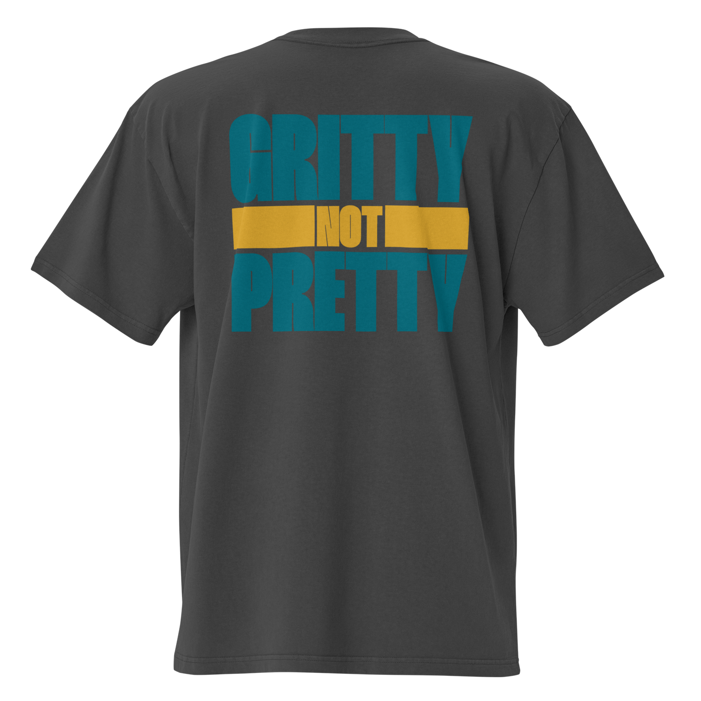 Team Ugly Gang “From Start To Finish” Oversized T-shirt Faded Black