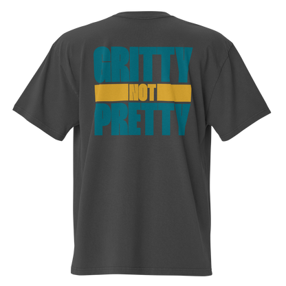 Team Ugly Gang “From Start To Finish” Oversized T-shirt Faded Black