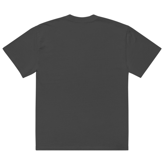 Atmosphere "Logo" Oversized T-shirt Faded Black