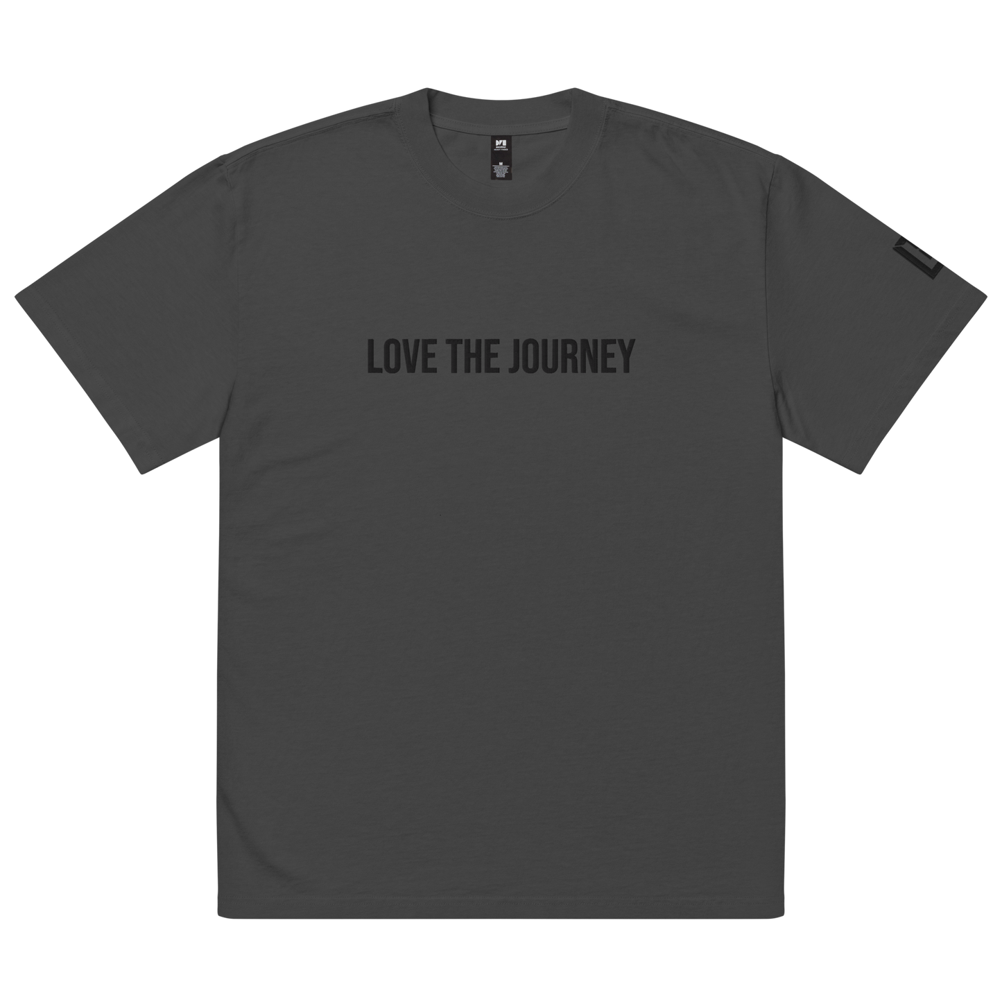 Lenny Torres "Love the Journey" Embroidered Oversized T-Shirt