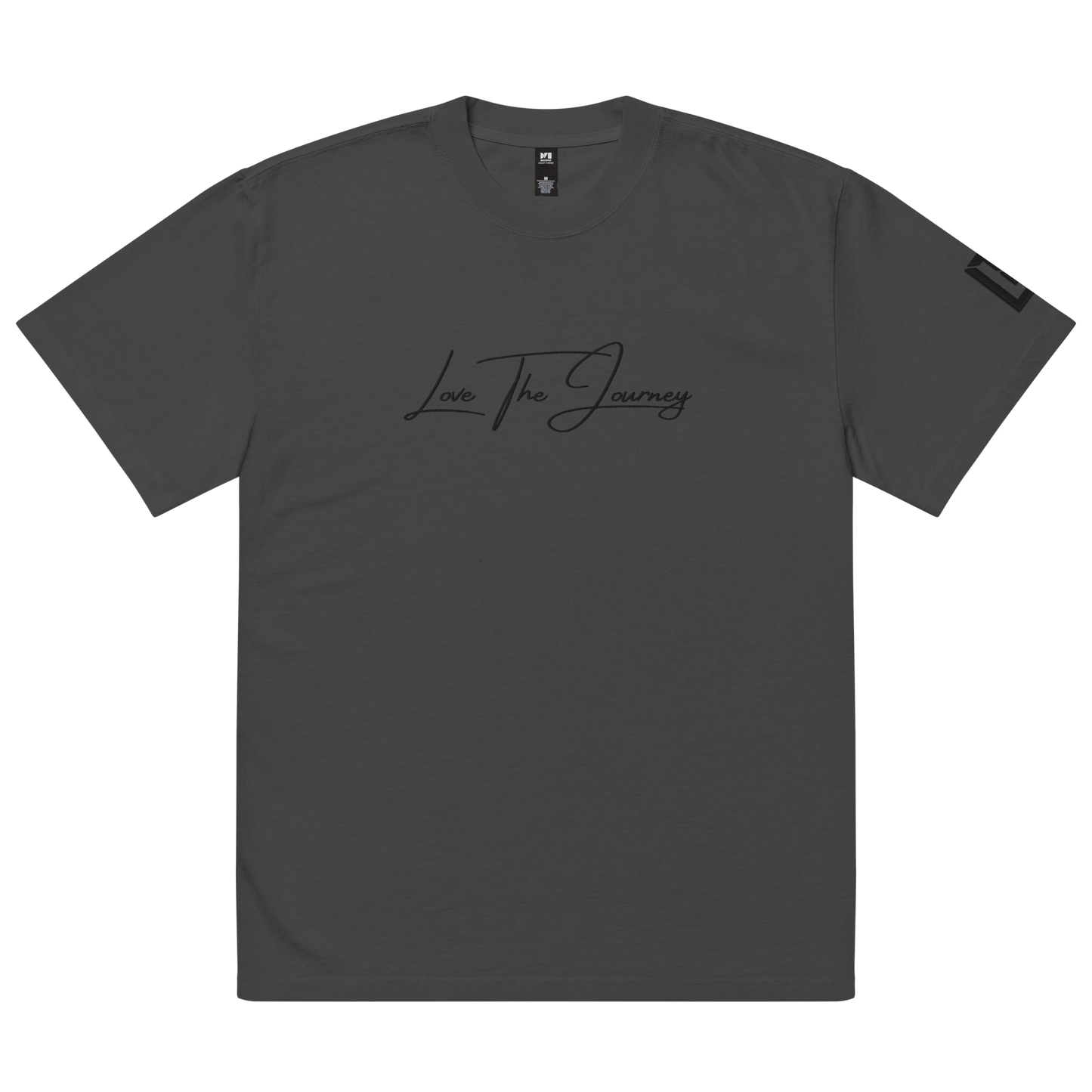 Lenny Torres "Love The Journey" Oversized T-Shirt Black