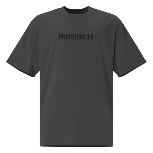Jonah Savaiinaea "Proverbs 3:5" Oversized Shirt