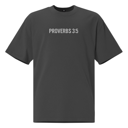 Jonah Savaiinaea "Proverbs 3:5" Oversized Shirt