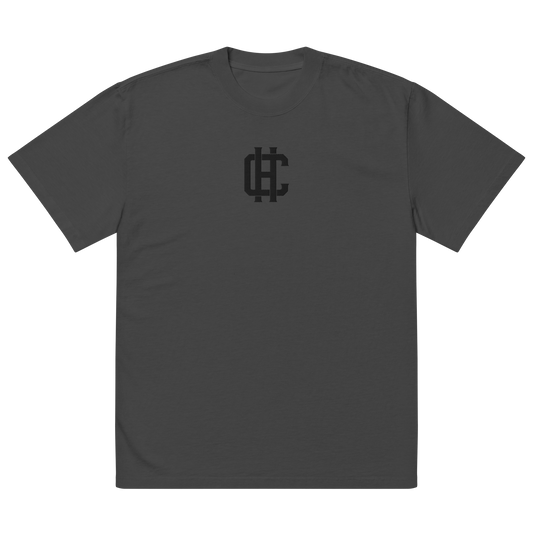 Christian Harris "Logo" Oversized Embroidered T-Shirt