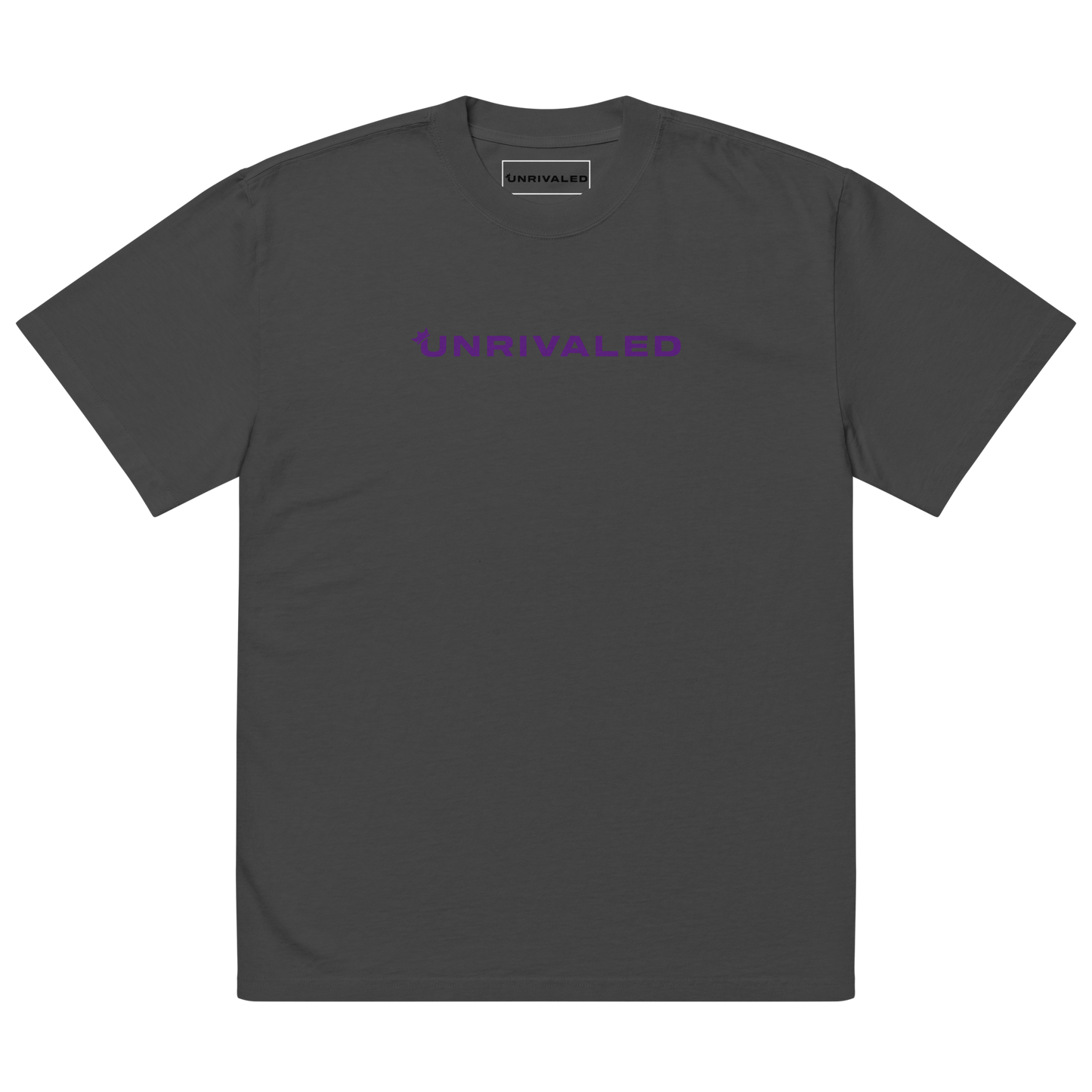 Unrivaled "Logo" Oversized T-shirt (Purple)