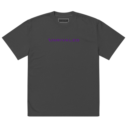 Unrivaled "Logo" Oversized T-shirt (Purple)