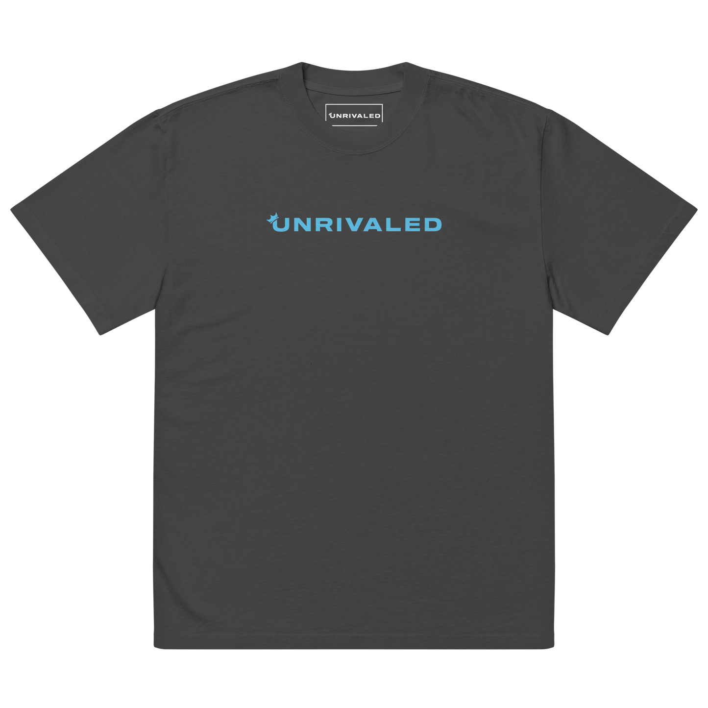 Unrivaled "Logo" Oversized T-shirt (Blue)