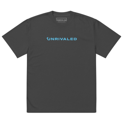 Unrivaled "Logo" Oversized T-shirt (Blue)