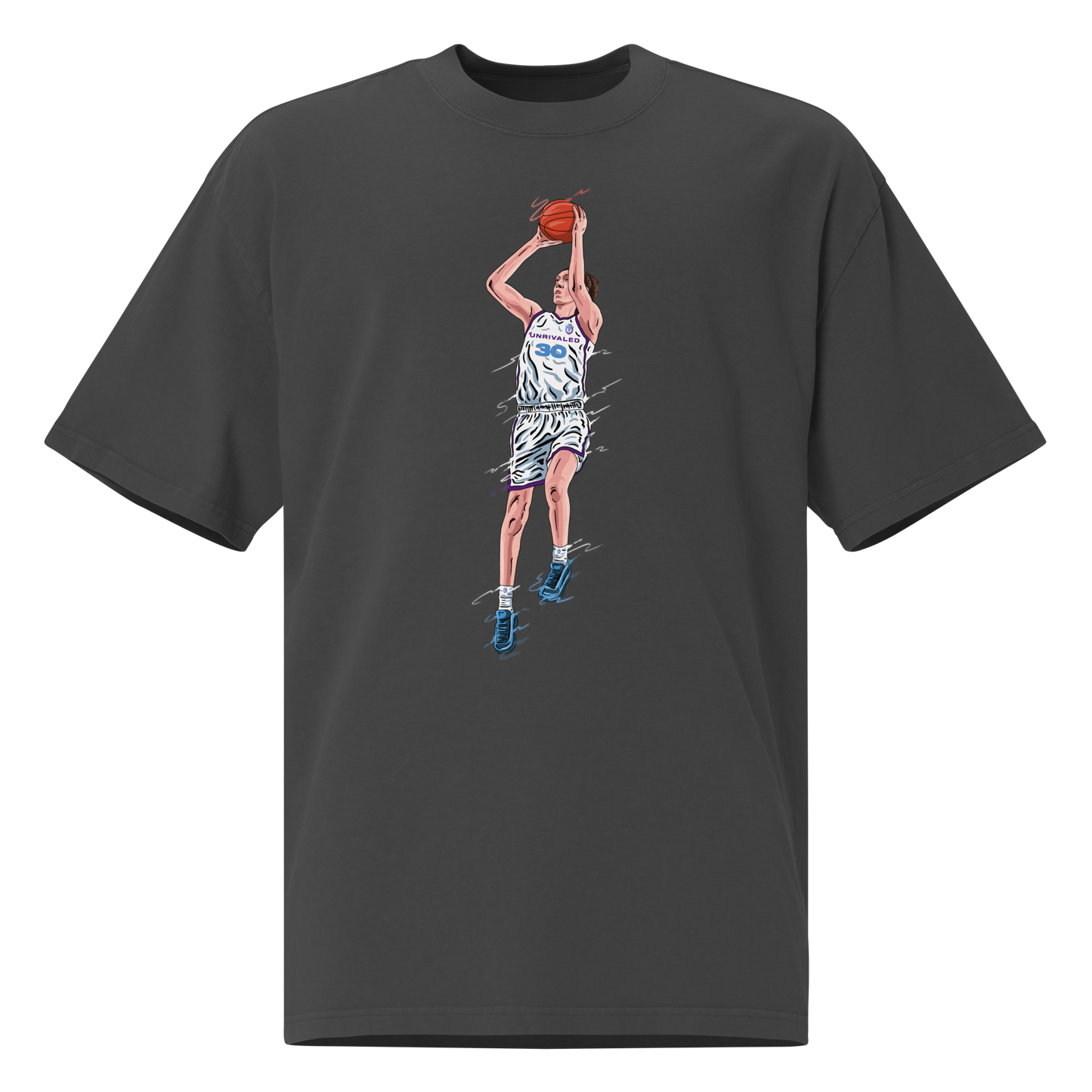 Unrivaled "Stewie" Illustration Oversized T-shirt