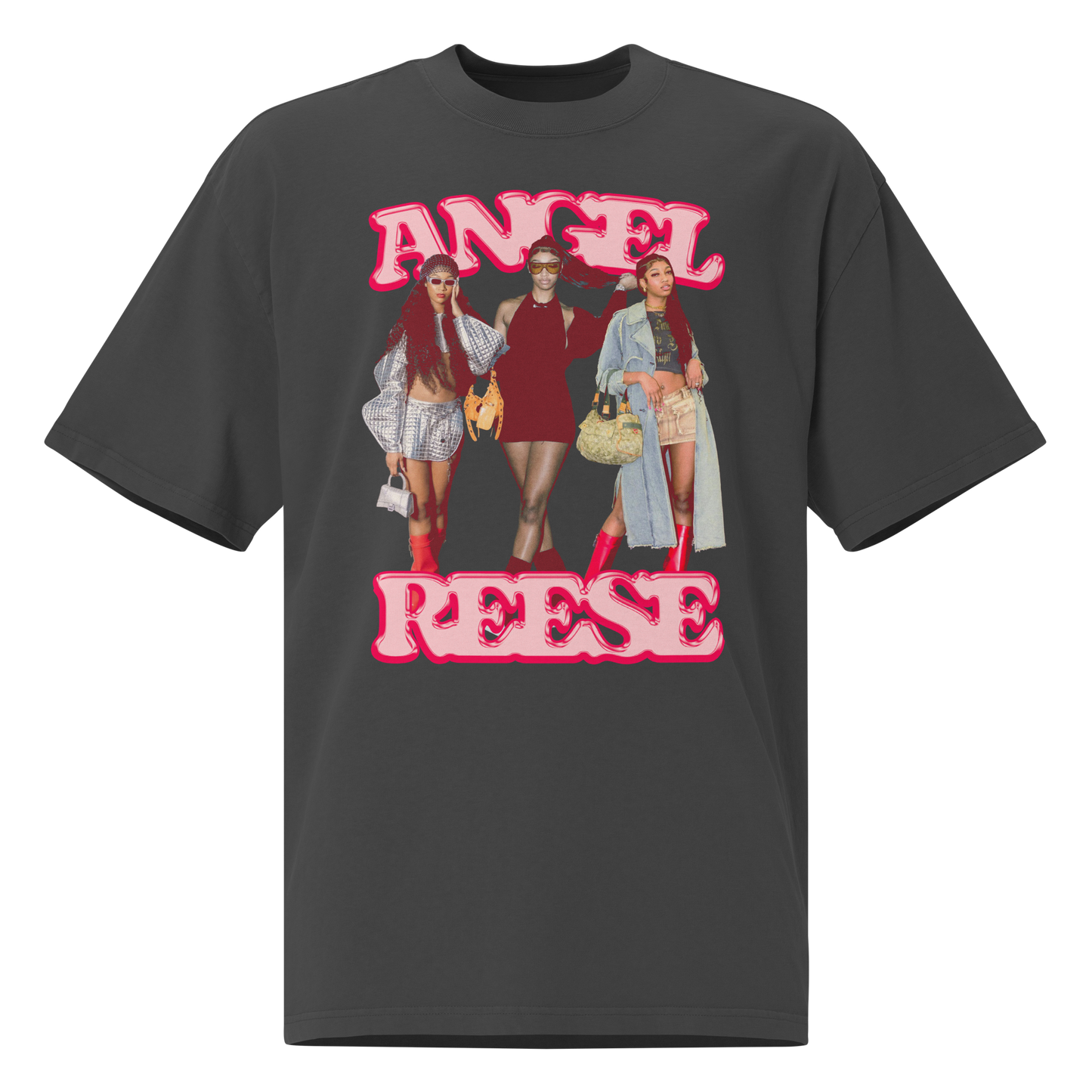Angel Reese "Lifestyle Collage" Oversized T-shirt