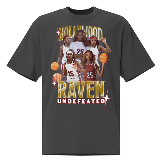 Raven Johnson "Ravenge Tour" Oversized Shirt Faded Black