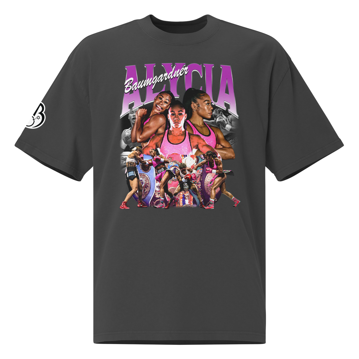 Alycia Baumgardner "Collage" Oversized T-Shirt