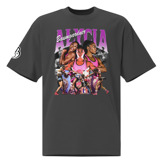 Alycia Baumgardner "Collage" Oversized T-Shirt