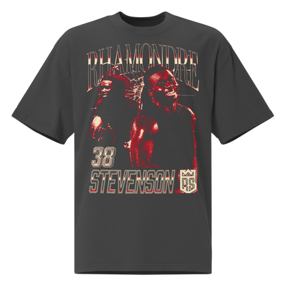 Rhamondre Stevenson “Vintage” Oversized T-shirt Faded Black