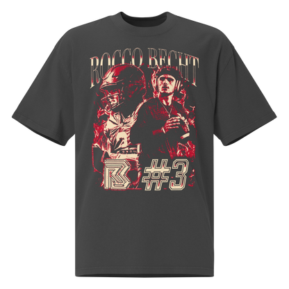 Rocco Becht "Vintage" Oversized T-shirt Faded Black