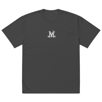 Jalen Milroe "Milticket" Oversized T-shirt Faded Black